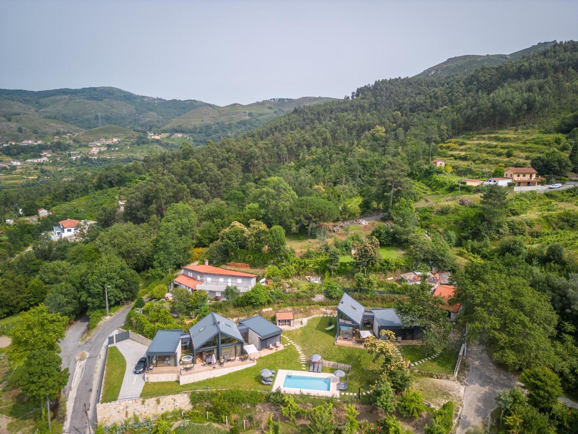 Casas De Bouro 1 Casa Das Hortensias テーラス・デ・ボウロ エクステリア 写真